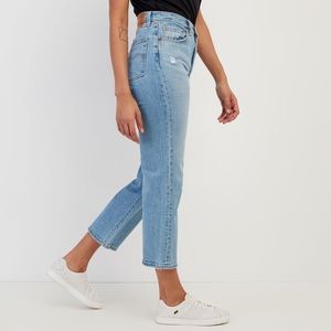 LEVIS RIBCAGE straight jeans